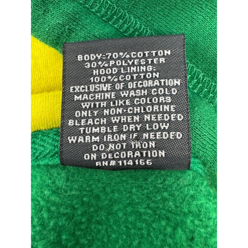 Oregon Ducks Stadium Athletics‎ NCAA Pullover Hoodie Sweatshirt Green Small - Picture 5 of 5